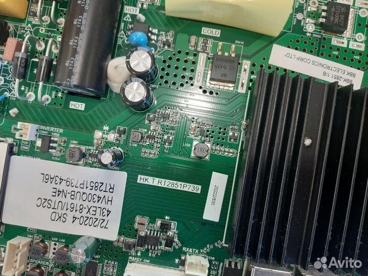 Разбор 43LEX-8161/UTS2C