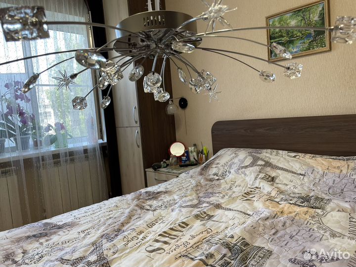 Люстра потолочная с пультом + 2 бра