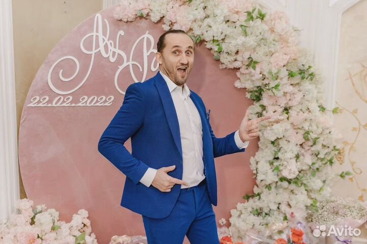 Ведущий + DJ + звук, свет на мероприятие