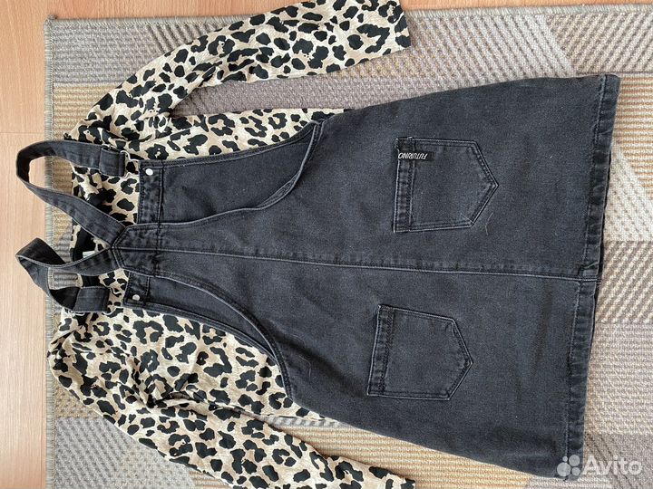 Джинсовый сарафан