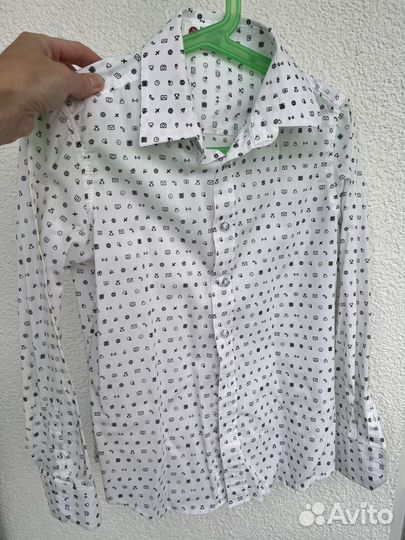 Рубашки на мальчика 122-128