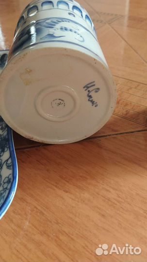 Фарфоровая посуда гжель