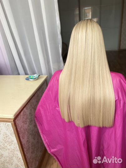 Кератиновое выпрямление