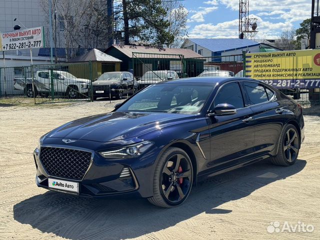 Genesis G70 2.0 AT, 2018, 90 000 км с пробегом, цена 2970000 руб.