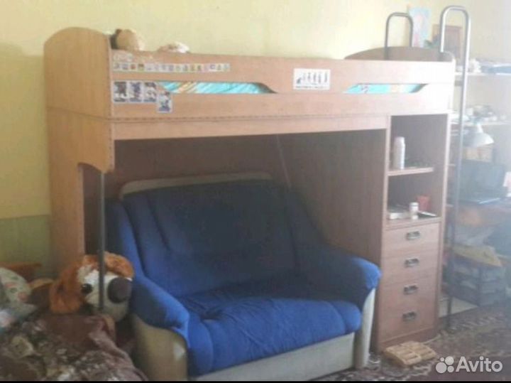 Детская кровать чердак