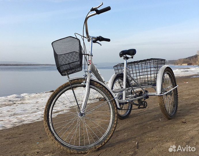 Трехколесный для пенсионеров и пожилых людей