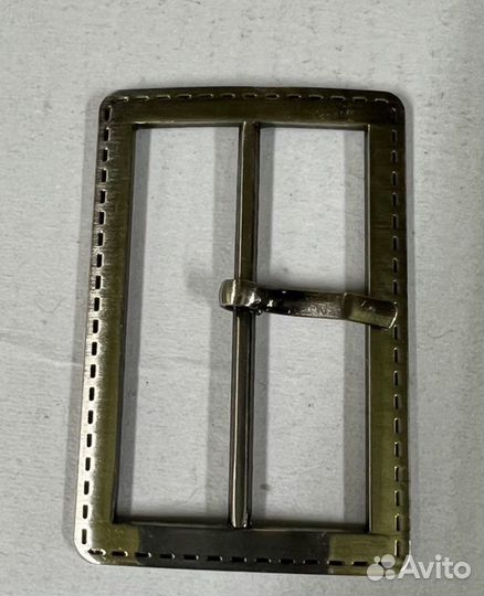 Пряжка прямоугольная 60*45 под черный никель