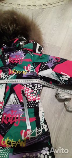 Зимний комбинезон для девочки 122-128