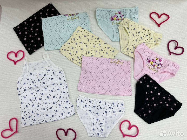 Нательная майка и трусики