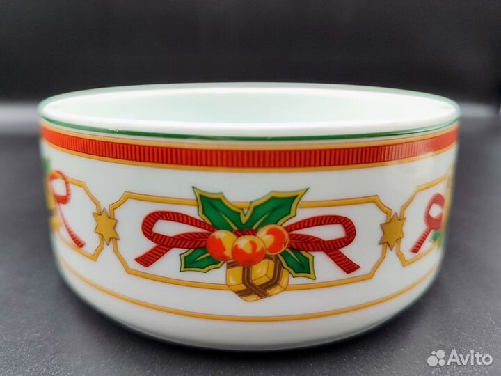 Hutschenreuther бонбоньерка паштетница новогодняя