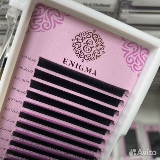 Ресницы для наращивания Enigma, разные модели