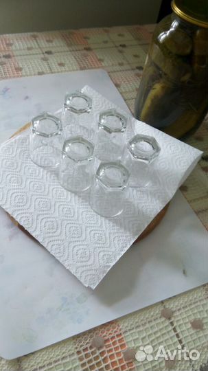 Стопки стеклянные СССР