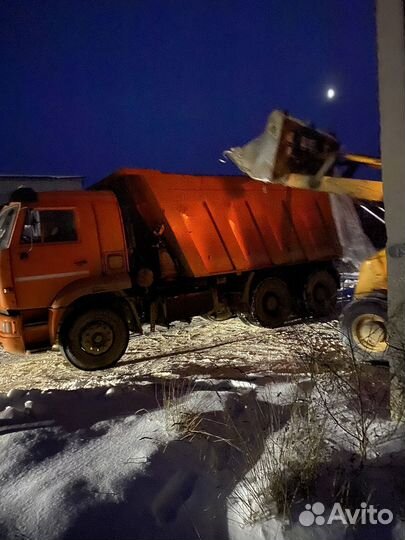 Самосвал вывоз мусора