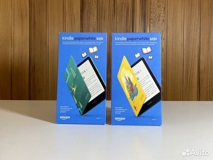 Kindle Paperwhite Kids / Без рекламы, с обложкой