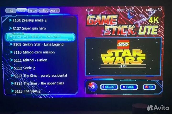 Игровая приставка с ретро играми 2.4G Wereless