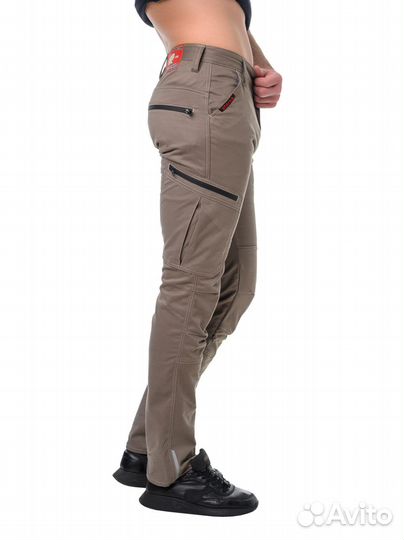 Мотоштаны starks python tactic NS Бежевые