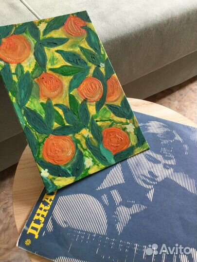 Картина холст акрил ручная работа