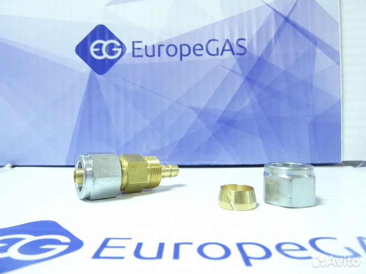 Гбо Переходник трубки Atiker 6x8 Установка гбо