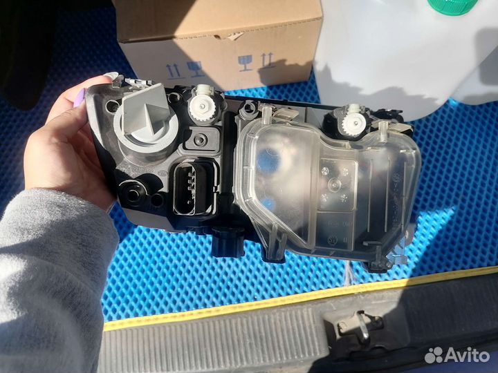 Фара левая skoda fabia