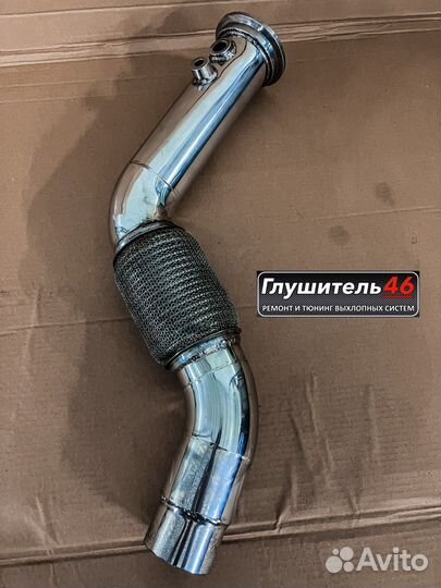 Даунпайп (downpipe) BMW N57 3.0D 4.0D