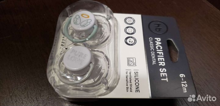 Набор сосок-пустышек Новые