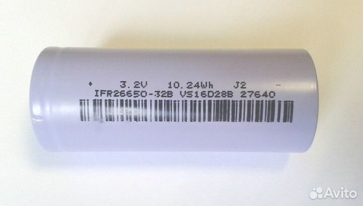 Ячейка Soshine 26650 lifepo4, 3.2В-3200мАч