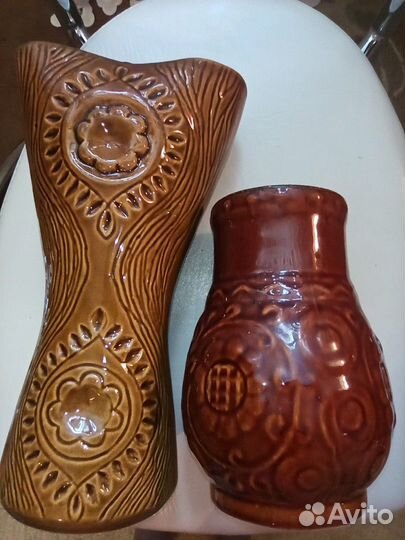 Вазы керамика, винтаж СССР