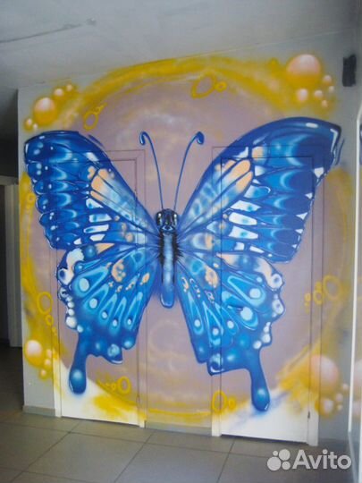 Роспись стен, граффити