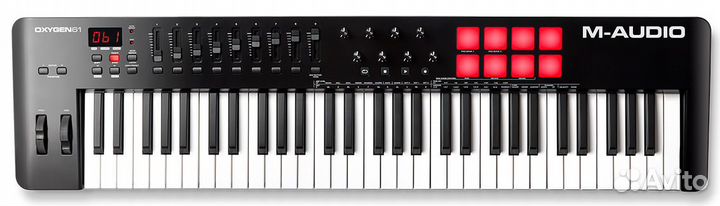 Midi клавиатура M-audio oxygen 61 MKV