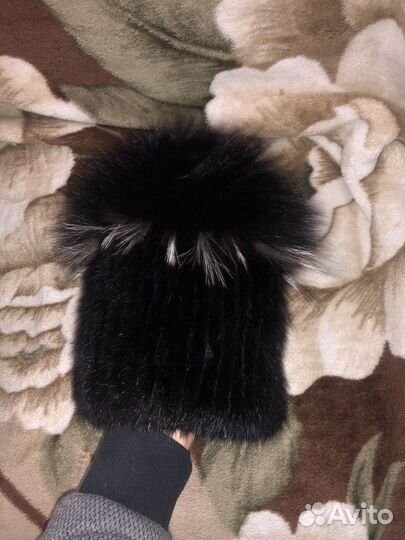 Шапка норковая