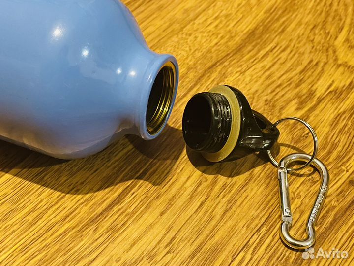 Алюминиевая бутылка новая