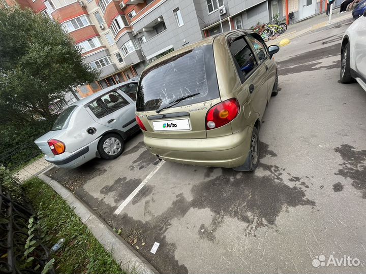 Daewoo Matiz 0.8 МТ, 2008, 185 000 км