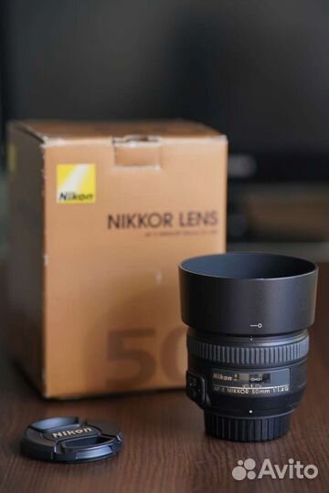 Объектив nikon 50mm f 1.4g af s nikkor