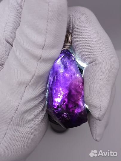 Подвеска Темный Аметрин