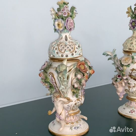 Вазы Meissen. Оригинал