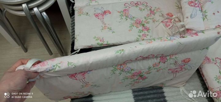 Бортики в кроватку бу