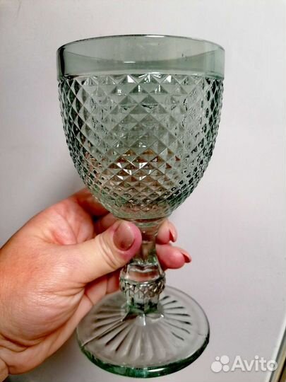 Бокалы из цветного стекла 4 шт