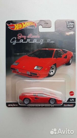 Hot Wheels Jay Leno Lamborghini Countach 1:64