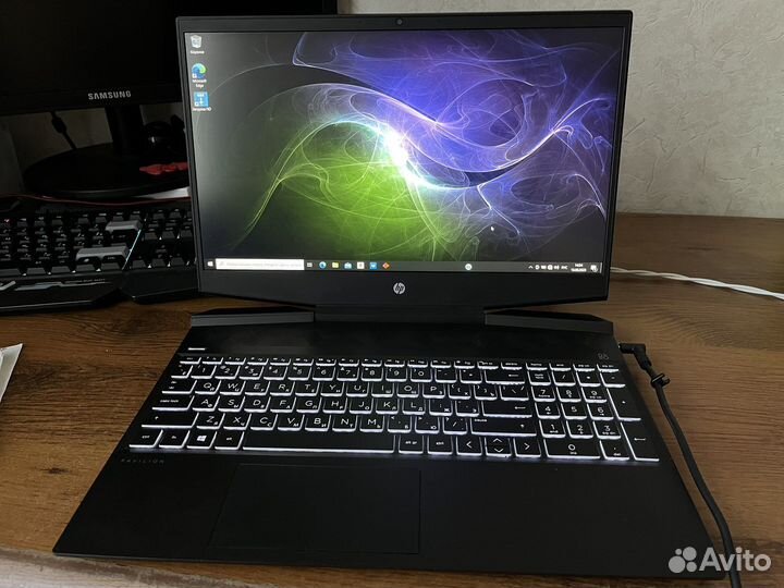 Ноутбук hp pavilion gaming laptop 15-dk1091ur