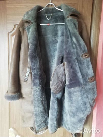 Дубленка натуральная мужская 48 50 размер