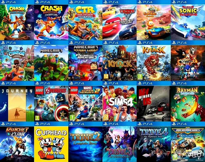 Игры PS4 с установкой на PlayStation 4 с по 9.00