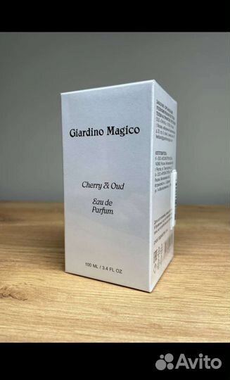 Парфюм Cherry & Oud Eau de Parfum Giardino Magico