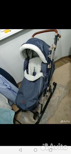 Санки коляска