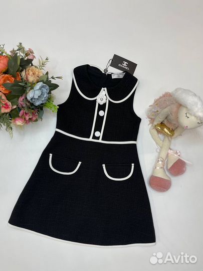 Платье для девочки Chanel 100-150