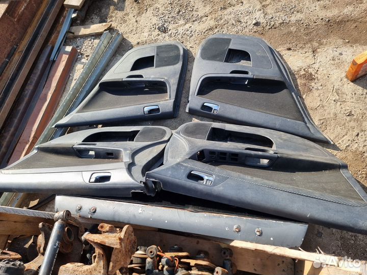 Обшивки карты дверей lancer X лансер 10 х тряпка