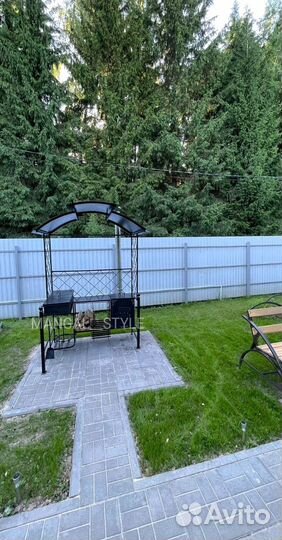 Мангал с крышей