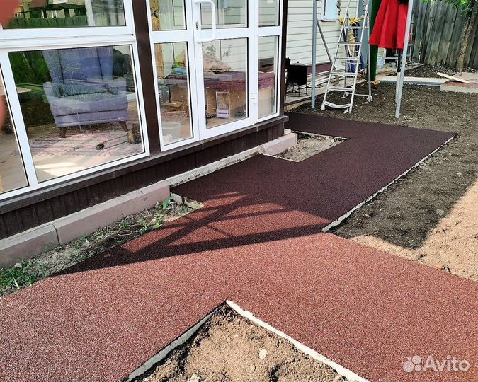 Резиновое покрытие / Резиновое покрытие для детски