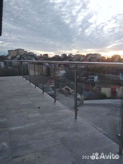 Перила, ограждения из нержавеющей стали