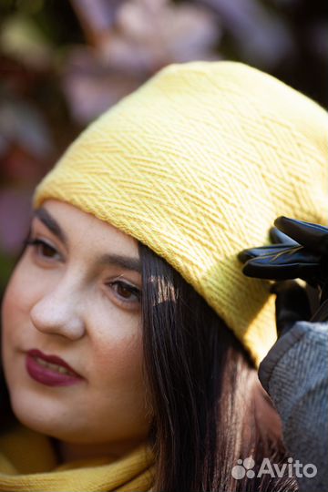 Двухсторонняя шапочка-бини