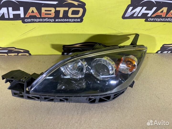 Фара Галоген левая Mazda 3 BK